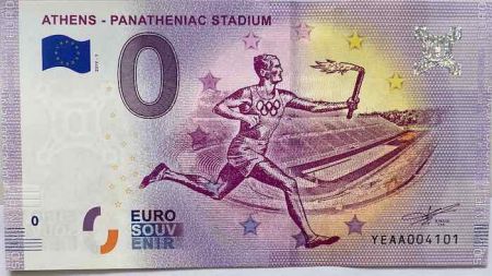 Billet de collection de 0 euro – Stade Panathinaïko