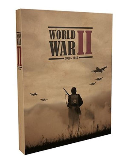 Collection de pièces historiques de la Seconde Guerre mondiale dans un livre (1939-1945)
