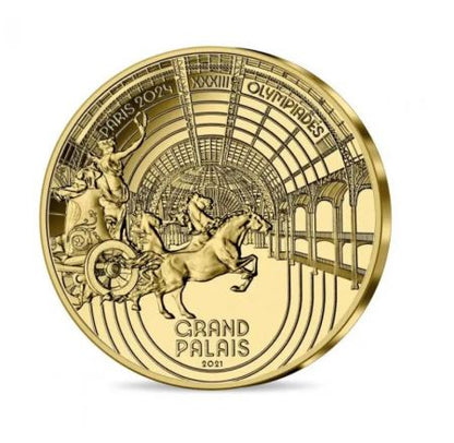 Pièce d'or de 50 € Euro Heritage – Jeux Olympiques de Paris 2024 – Épreuve